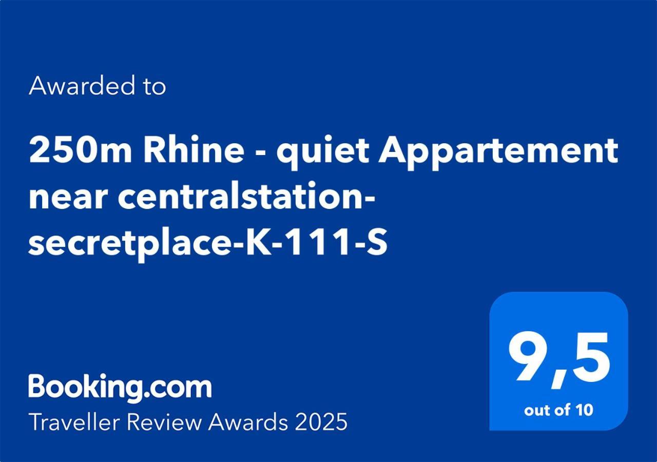 Apartment 250m Rhine - Quiet Near Centralstation- Secretplace-k-111-s